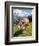 Jungfrau Massif and Cow Near Murren, Jungfrau Region, Switzerland, Europe-Michael DeFreitas-Framed Photographic Print