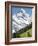 Jungfrau Massif and Swiss Chalet Near Murren, Jungfrau Region, Switzerland, Europe-Michael DeFreitas-Framed Photographic Print