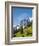 Jungfrau Massif and Swiss Chalet Near Murren, Jungfrau Region, Switzerland-Michael DeFreitas-Framed Photographic Print