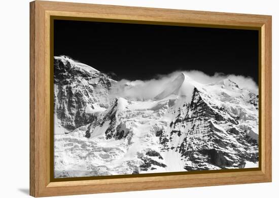 Jungfrau Top of Europe-Philippe Sainte-Laudy-Framed Premier Image Canvas