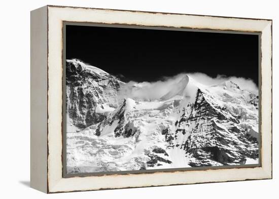 Jungfrau Top of Europe-Philippe Sainte-Laudy-Framed Premier Image Canvas