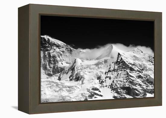 Jungfrau Top of Europe-Philippe Sainte-Laudy-Framed Premier Image Canvas