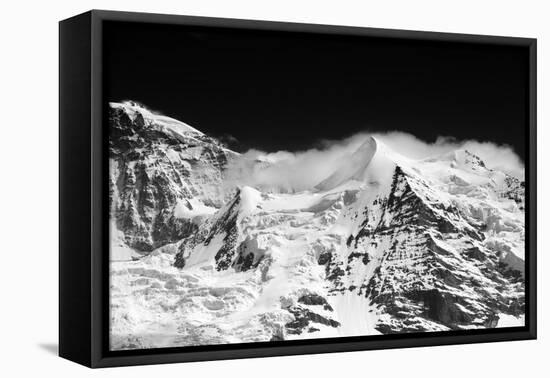 Jungfrau Top of Europe-Philippe Sainte-Laudy-Framed Premier Image Canvas