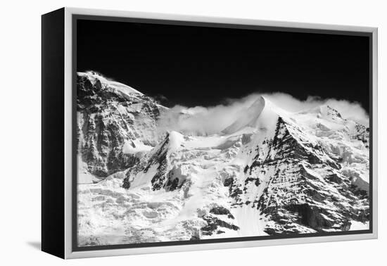 Jungfrau Top of Europe-Philippe Sainte-Laudy-Framed Premier Image Canvas