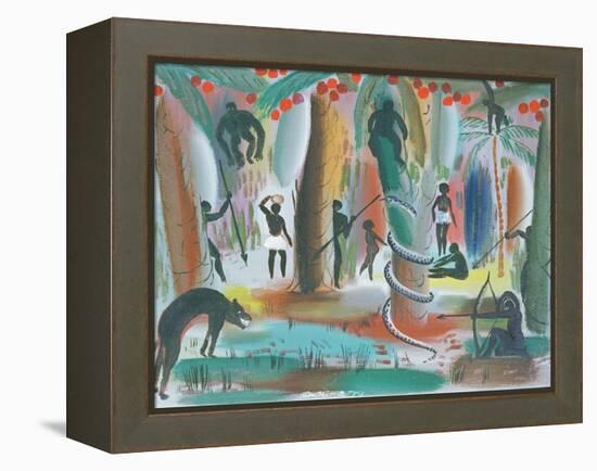 Jungle, 1979-Radi Nedelchev-Framed Premier Image Canvas