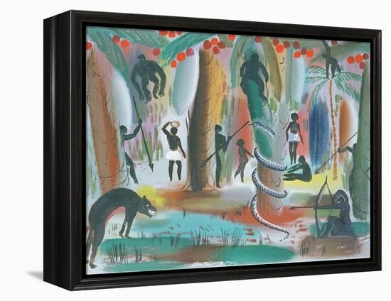 Jungle, 1979-Radi Nedelchev-Framed Premier Image Canvas