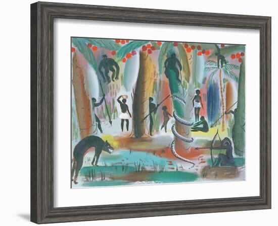 Jungle, 1979-Radi Nedelchev-Framed Giclee Print