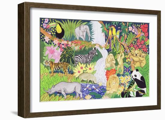 Jungle Animals-Tony Todd-Framed Giclee Print