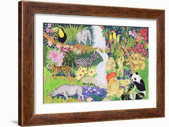 Jungle Animals-Tony Todd-Framed Giclee Print