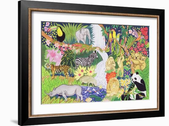 Jungle Animals-Tony Todd-Framed Giclee Print