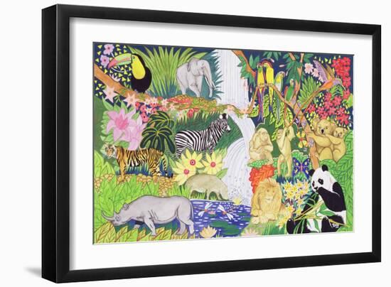 Jungle Animals-Tony Todd-Framed Giclee Print