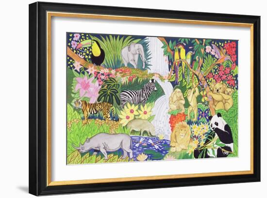 Jungle Animals-Tony Todd-Framed Giclee Print