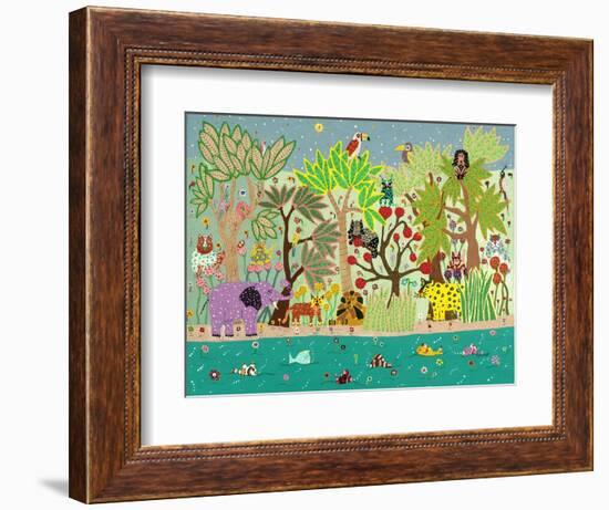 Jungle Beasts-David Sheskin-Framed Giclee Print