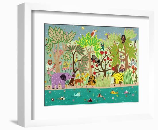 Jungle Beasts-David Sheskin-Framed Giclee Print