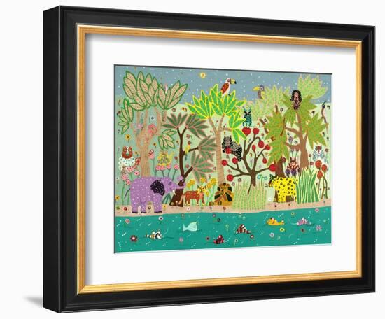 Jungle Beasts-David Sheskin-Framed Giclee Print