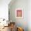 Jungle Cat Hot Pink-Moira Hershey-Framed Art Print displayed on a wall