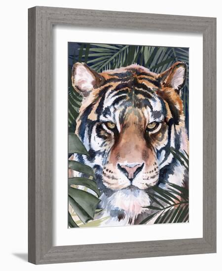 Jungle Cat I-Jennifer Parker-Framed Art Print