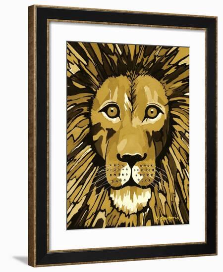 Jungle Cat-Sartoris ART-Framed Giclee Print