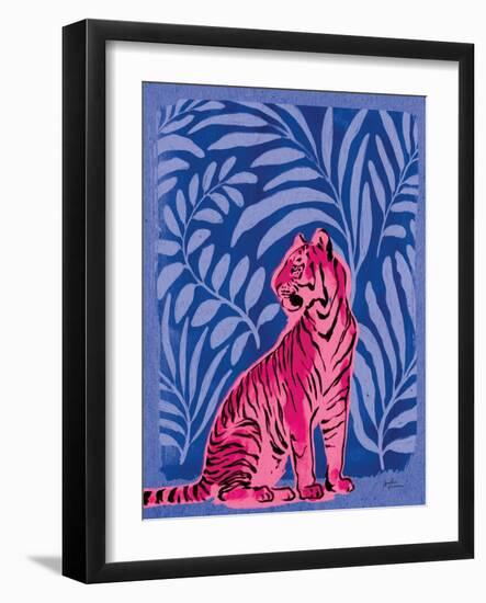 Jungle Cats II Bright-Janelle Penner-Framed Art Print