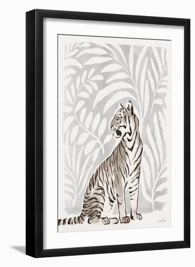 Jungle Cats II Neutral-Janelle Penner-Framed Art Print