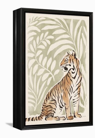 Jungle Cats II v2-Janelle Penner-Framed Stretched Canvas