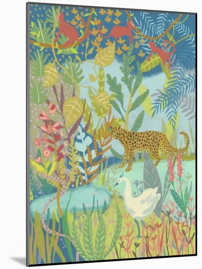 Jungle Dreaming I-Chariklia Zarris-Mounted Art Print