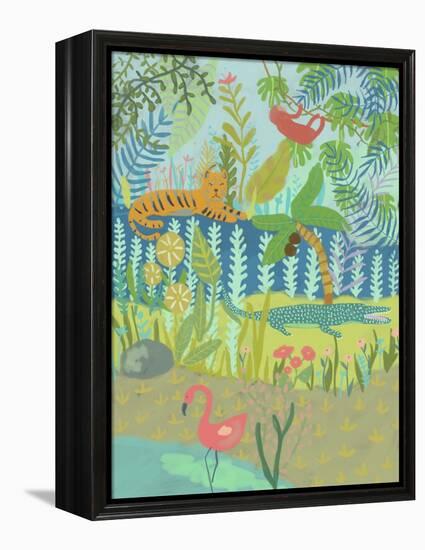 Jungle Dreaming II-Chariklia Zarris-Framed Stretched Canvas