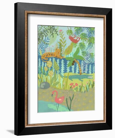 Jungle Dreaming II-Chariklia Zarris-Framed Premium Giclee Print