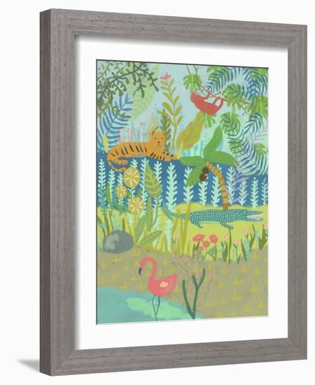 Jungle Dreaming II-Chariklia Zarris-Framed Art Print