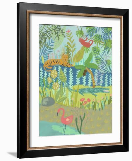 Jungle Dreaming II-Chariklia Zarris-Framed Art Print