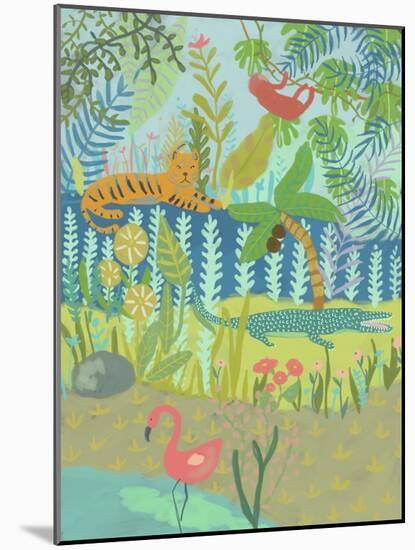 Jungle Dreaming II-Chariklia Zarris-Mounted Art Print