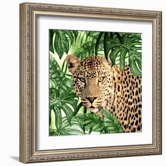 Jungle Eyes 2-Kimberly Allen-Framed Art Print