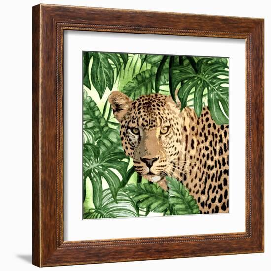 Jungle Eyes 2-Kimberly Allen-Framed Art Print