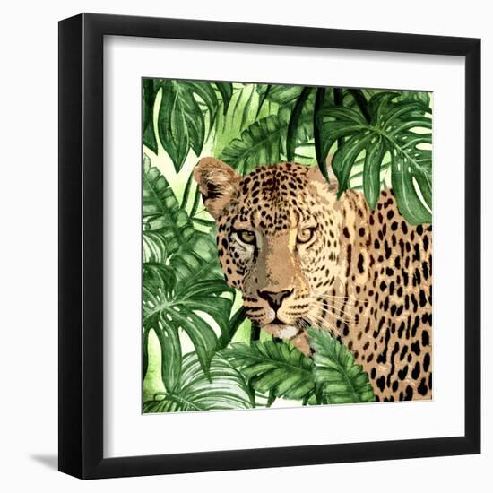 Jungle Eyes 2-Kimberly Allen-Framed Art Print