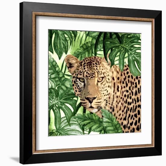 Jungle Eyes 2-Kimberly Allen-Framed Art Print