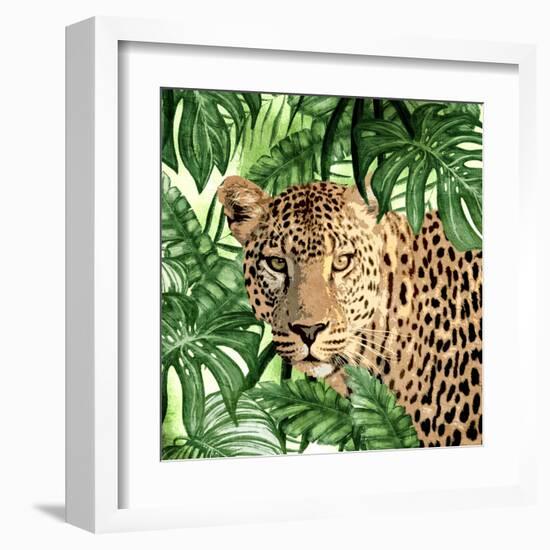 Jungle Eyes 2-Kimberly Allen-Framed Art Print