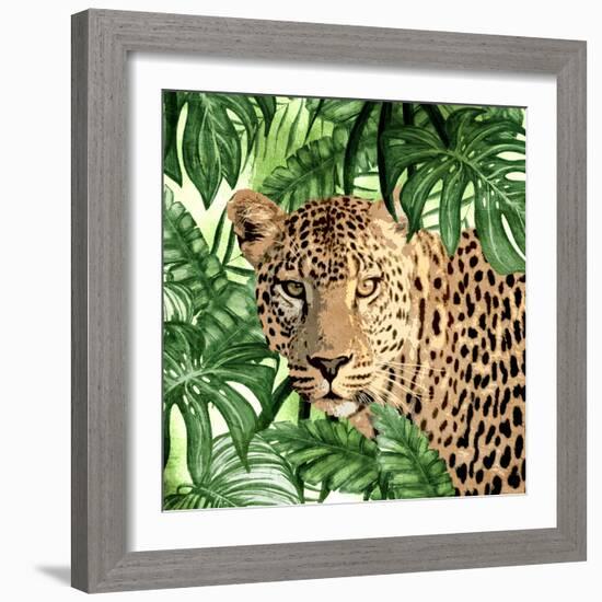 Jungle Eyes 2-Kimberly Allen-Framed Art Print