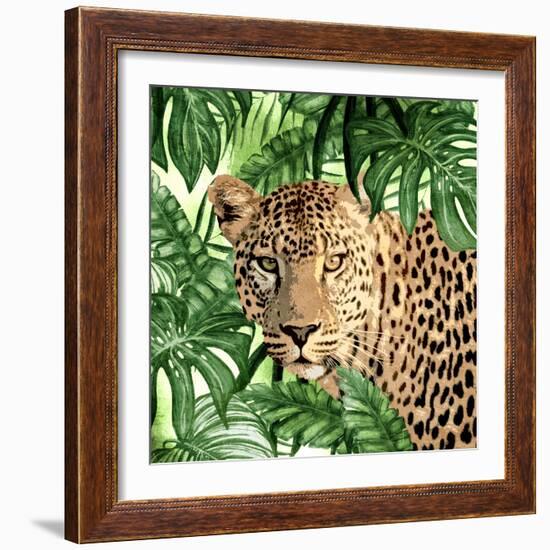 Jungle Eyes 2-Kimberly Allen-Framed Art Print