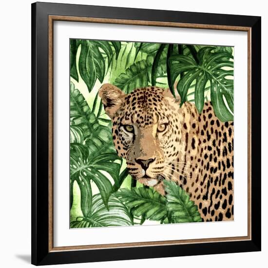 Jungle Eyes 2-Kimberly Allen-Framed Art Print