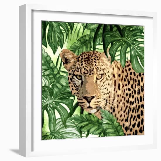 Jungle Eyes 2-Kimberly Allen-Framed Art Print