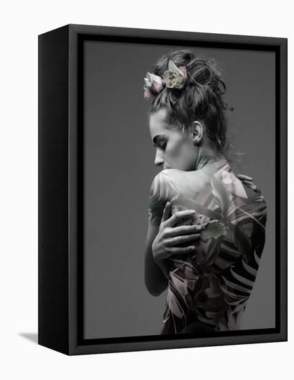 Jungle Fashion 1-Design Fabrikken-Framed Premier Image Canvas