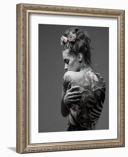 Jungle Fashion 1-Design Fabrikken-Framed Photographic Print