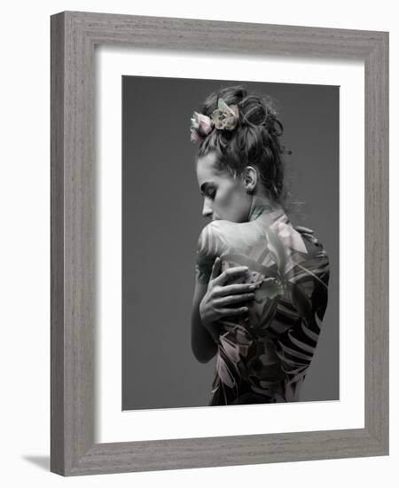 Jungle Fashion 1-Design Fabrikken-Framed Photographic Print