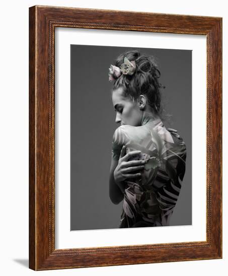 Jungle Fashion 1-Design Fabrikken-Framed Photographic Print