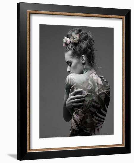 Jungle Fashion 1-Design Fabrikken-Framed Photographic Print