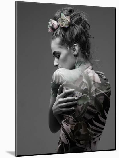 Jungle Fashion 1-Design Fabrikken-Mounted Photographic Print