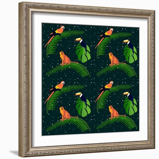 Jungle Fever-Claire Huntley-Framed Giclee Print