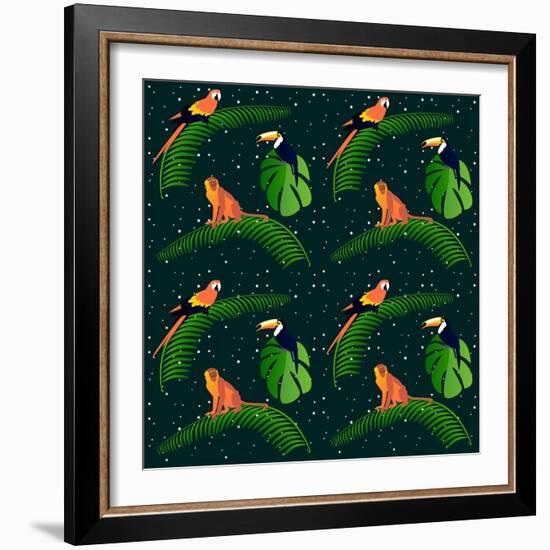 Jungle Fever-Claire Huntley-Framed Giclee Print