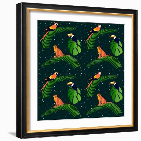 Jungle Fever-Claire Huntley-Framed Giclee Print