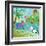 Jungle Friends I-Kate and Elizabeth Pope-Framed Art Print